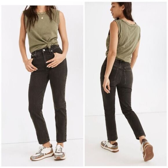 Madewell Lunar Wash The Curvy Perfect Vintage Jeans Size 30 - Picture 1 of 12
